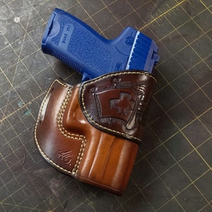 PDF Digital Pattern - HK USP9 Compact Avenger Style Leather Holster Pattern