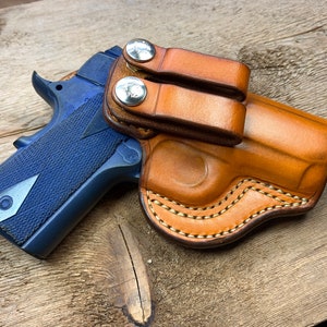 PDF デジタル パターン - 1911 - 3 インチ IWB1 スタイル レザー ホルスター パターン