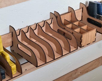 Storage Rack for Training Gun Mold & Magazine DIGITAL FILE for French Cleat Wall Storage System