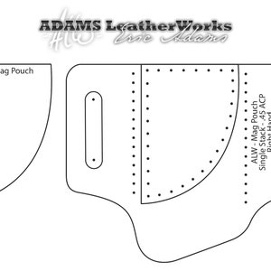 Wzór cyfrowy w formacie PDF - Ładownica na magazynek - 1911 .45 ACP Jednorzędowe metalowe magazynki - Pojedyncze