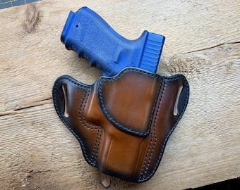PDF Digital Pattern - G19,23,30,32,36,38 Pancake Style Leather Holster Pattern