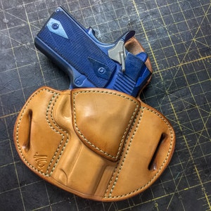 PDF Digital Pattern - 1911 - 3&quot; Pancake Style Leather Holster Pattern