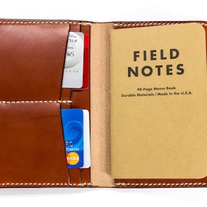 PDF Digital Pattern - Field Notes Leather Travel Journal with Pen Lock