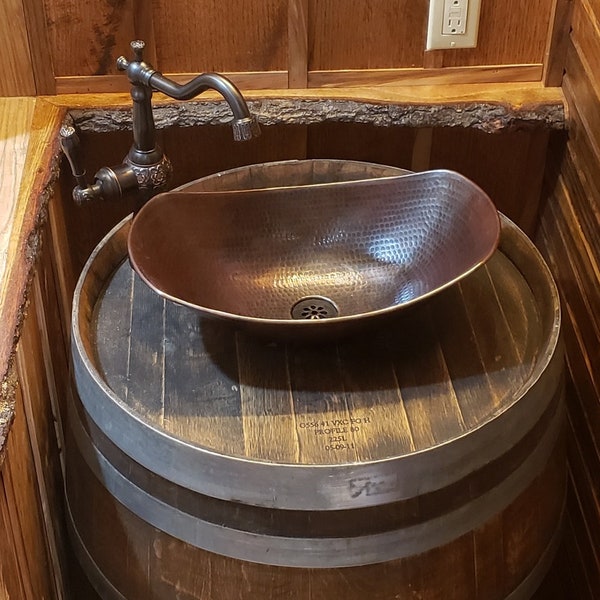 Wine Barrel Sink - Etsy
