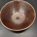 SimplyCopper 18 Oval Sleigh Copper Vessel Bathroom Sink in Brushed SimplyCopper 18 Oval Sleigh Copper Vessel Bathroom Sink in Brushed