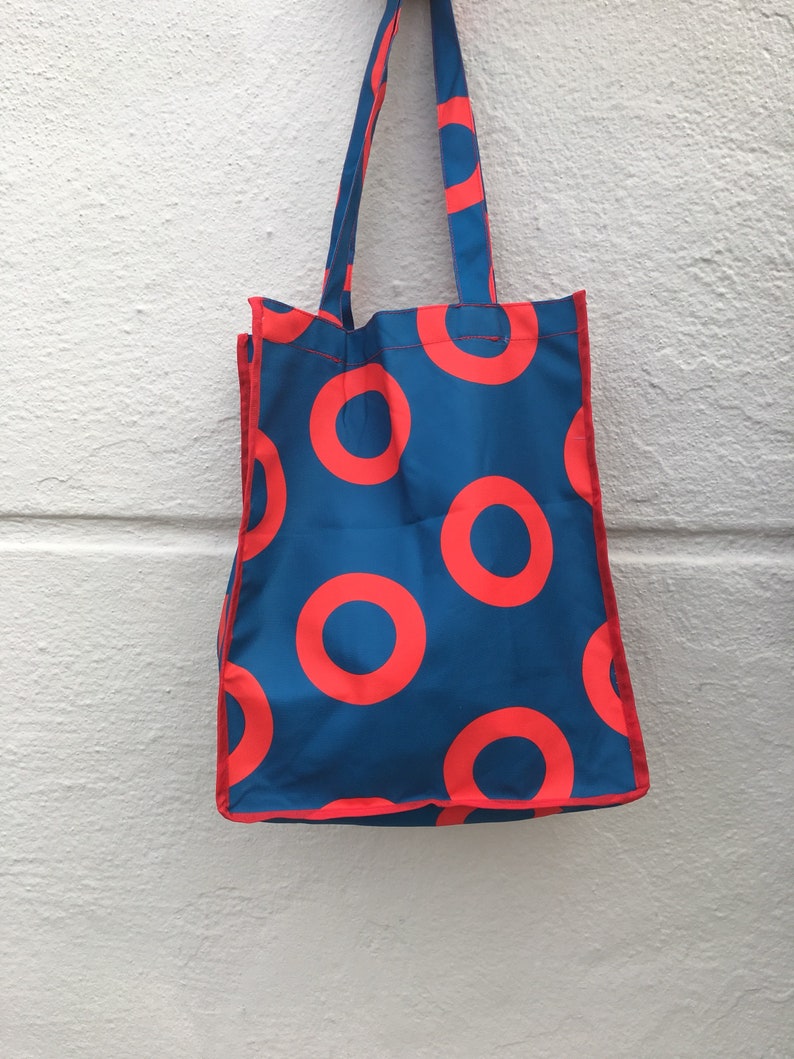 Phish Fishman Donut Tote Bag Reusable Grocery Bag You Enjoy My Shirt