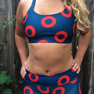 Phish Fishman Women's Donut Sports Bra / You Enjoy My Shirt