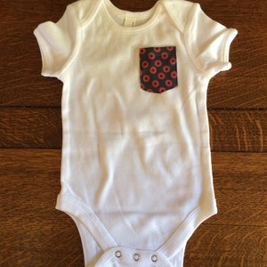 Phish Fishman Donut Baby Pocket One Piece in White / You Enjoy My Shirt FINAL SALE