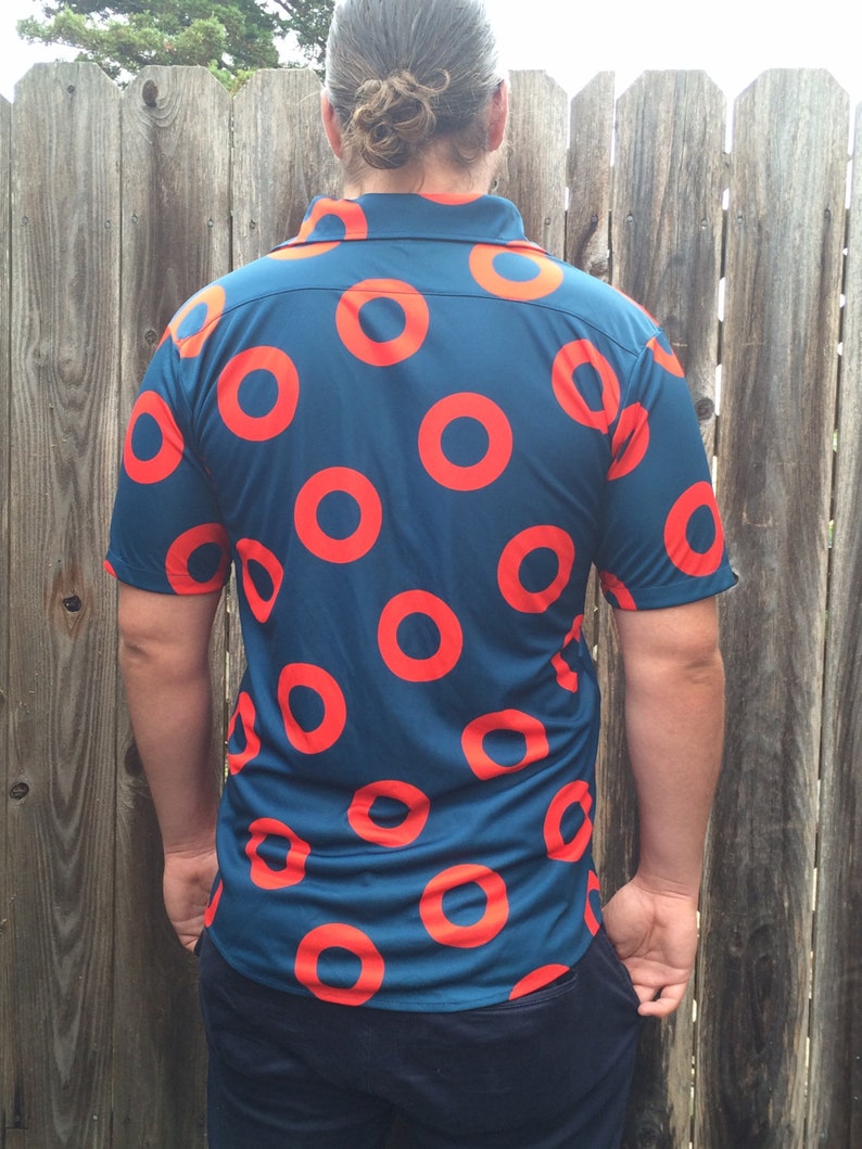 Men's Donut Shirt Button Up / Button Down / You Enjoy My Shirt image 2