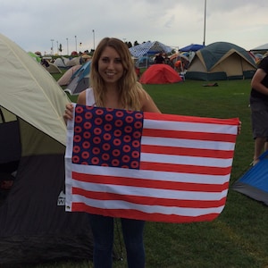 Donut American Flag Flag / You Enjoy My Shirt