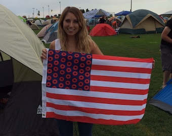 Donut American Flag Flag / You Enjoy My Shirt