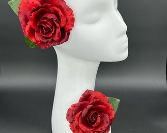 Paquete de rosas de diamantes de imitación Guapa