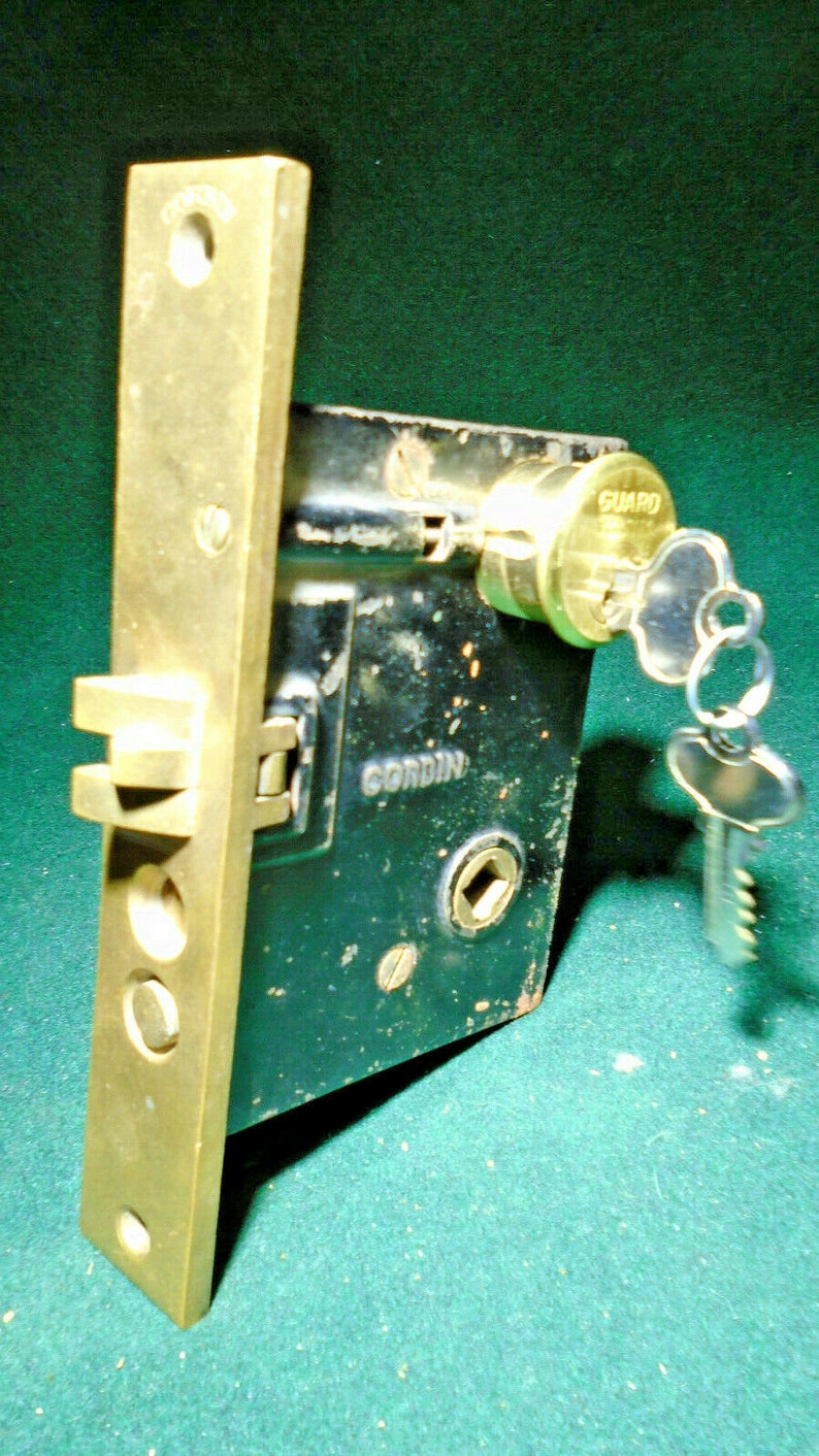 Corbin 1339 Entry Mortise Lock 1927 CATALOG ITEM 12504 Etsy