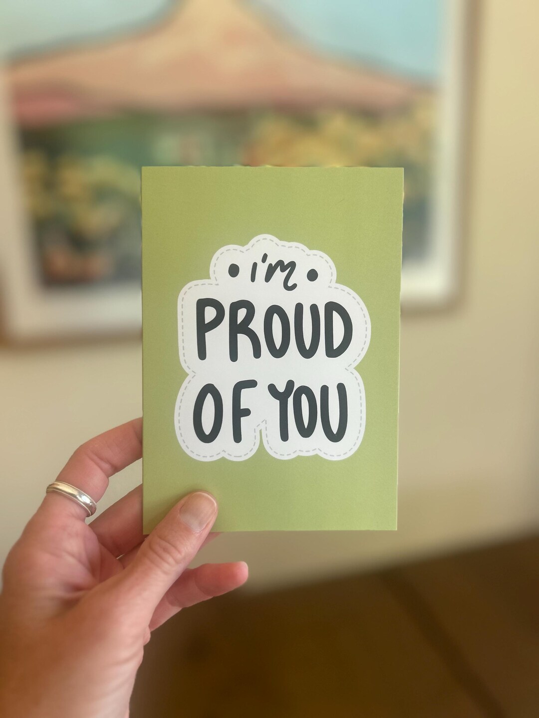 Proud of You Greeting Card - Etsy