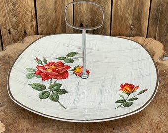 Vintage 1960's Midwinter Stylecraft Cake Stand