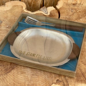Vintage 1960&#39;s Butter / Serving Set