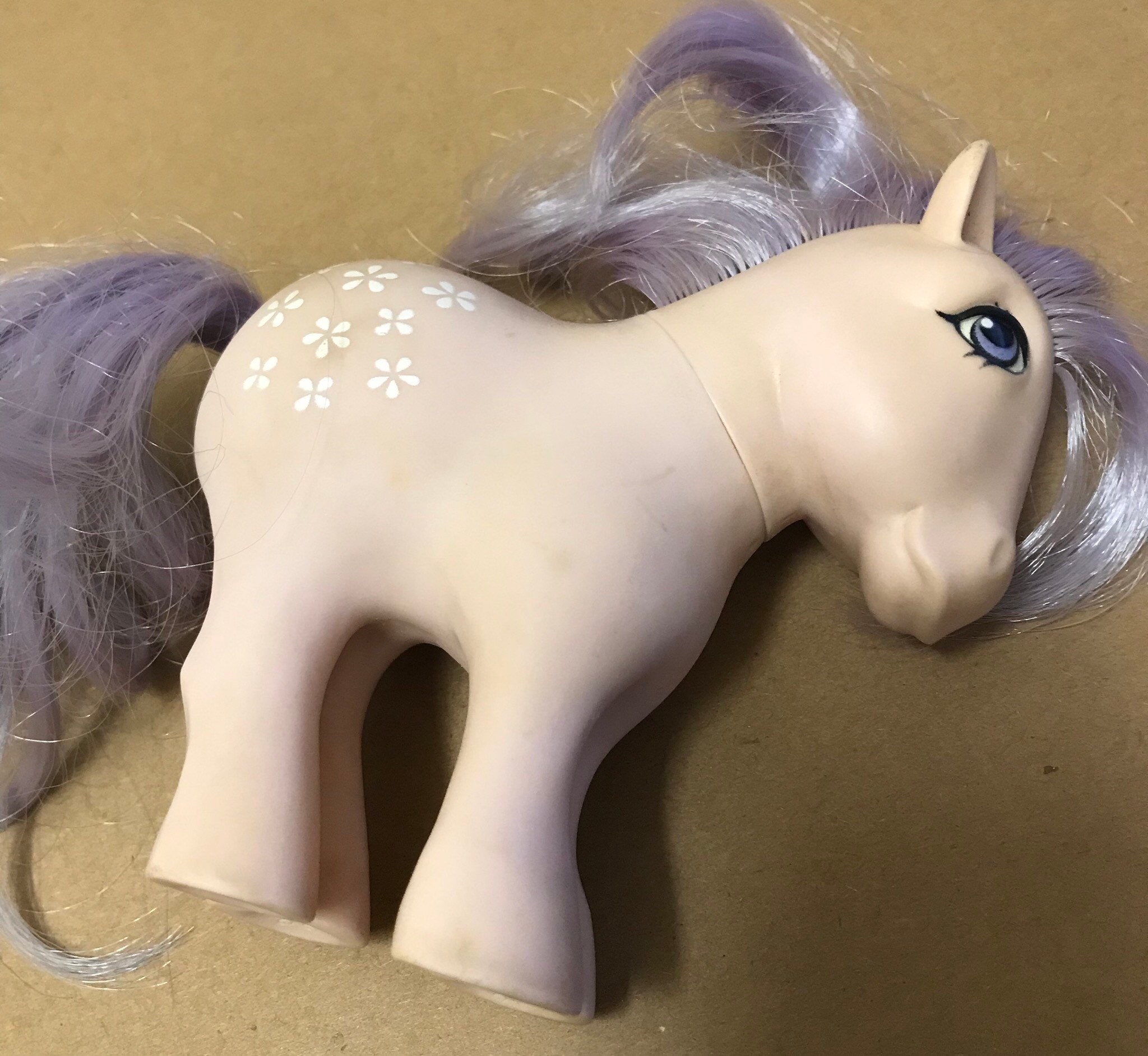 1982 Vintage G1 My Little Pony BLOSSOM Hong Kong Hasbro MLP 1982 Vintage G1 My Little Pony BLOSSOM Hong Kong Hasbro MLP
