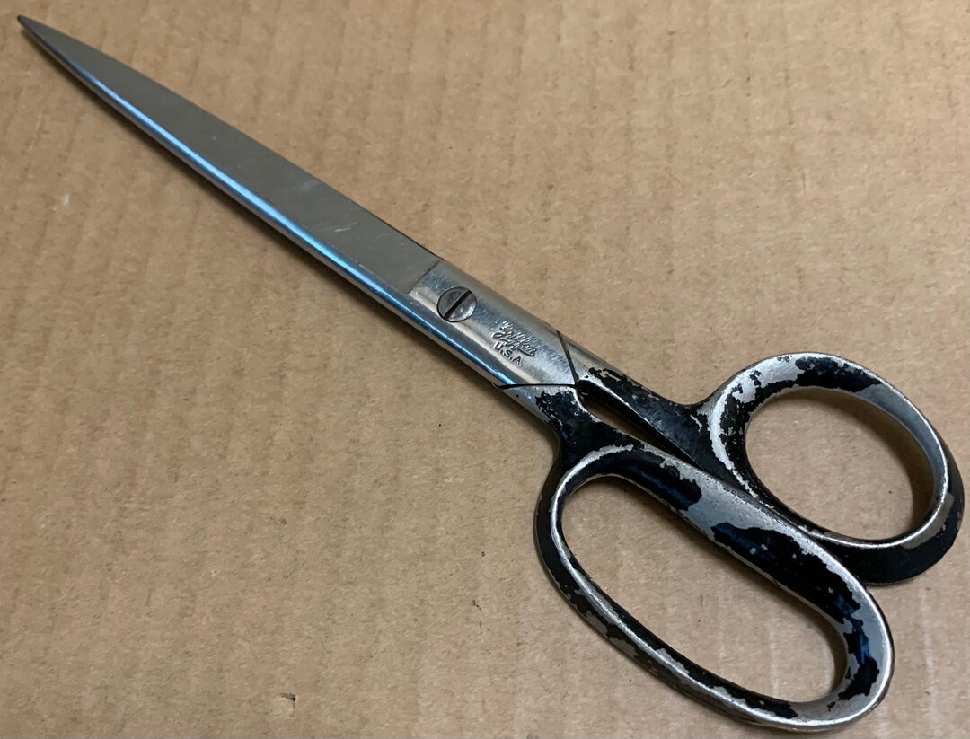 Vintage Griffon 9 Scissors Straight Classic USA Steel Etsy