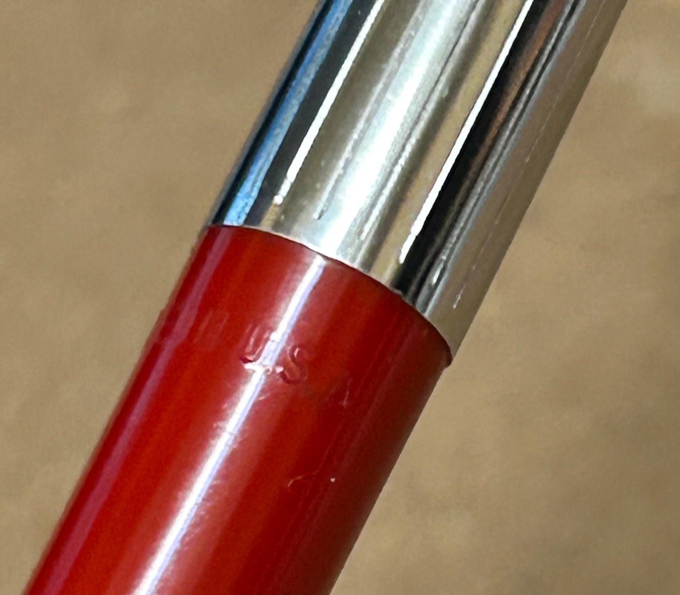 ヴィンテージ シェーファー ペン レッド シルバー クローム S ロゴ