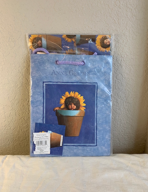 Anne Geddes Gift Wrap Wrapping Paper Sheets Tissue Card Tote Bag