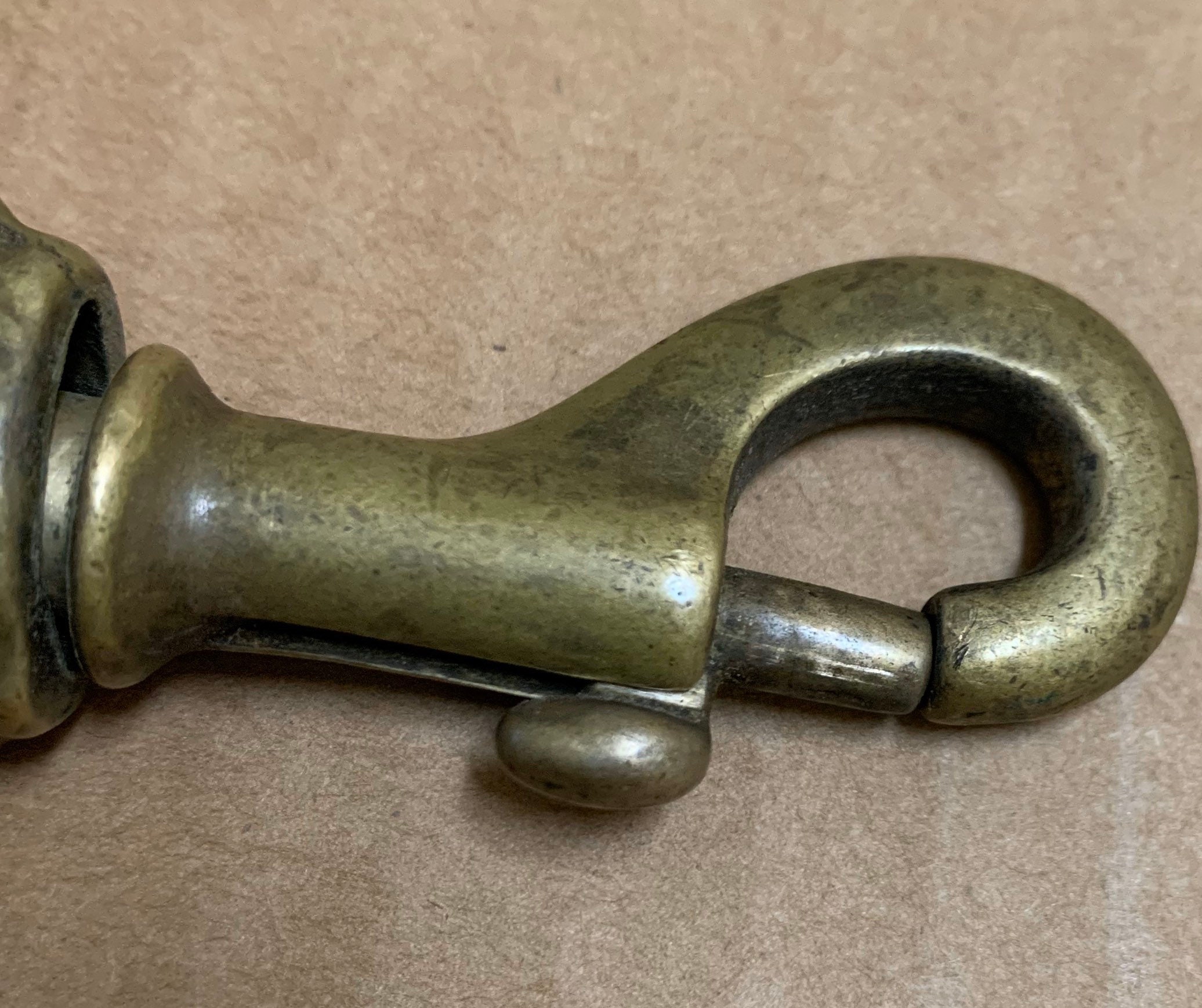 Swivel Snap Hook Clip Antique Brass Plate 1-1/4 15267-09 - Stecksstore