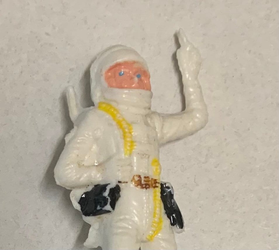 Figurine Soda Nasa pas cher : Astronaute (Canette Rouge