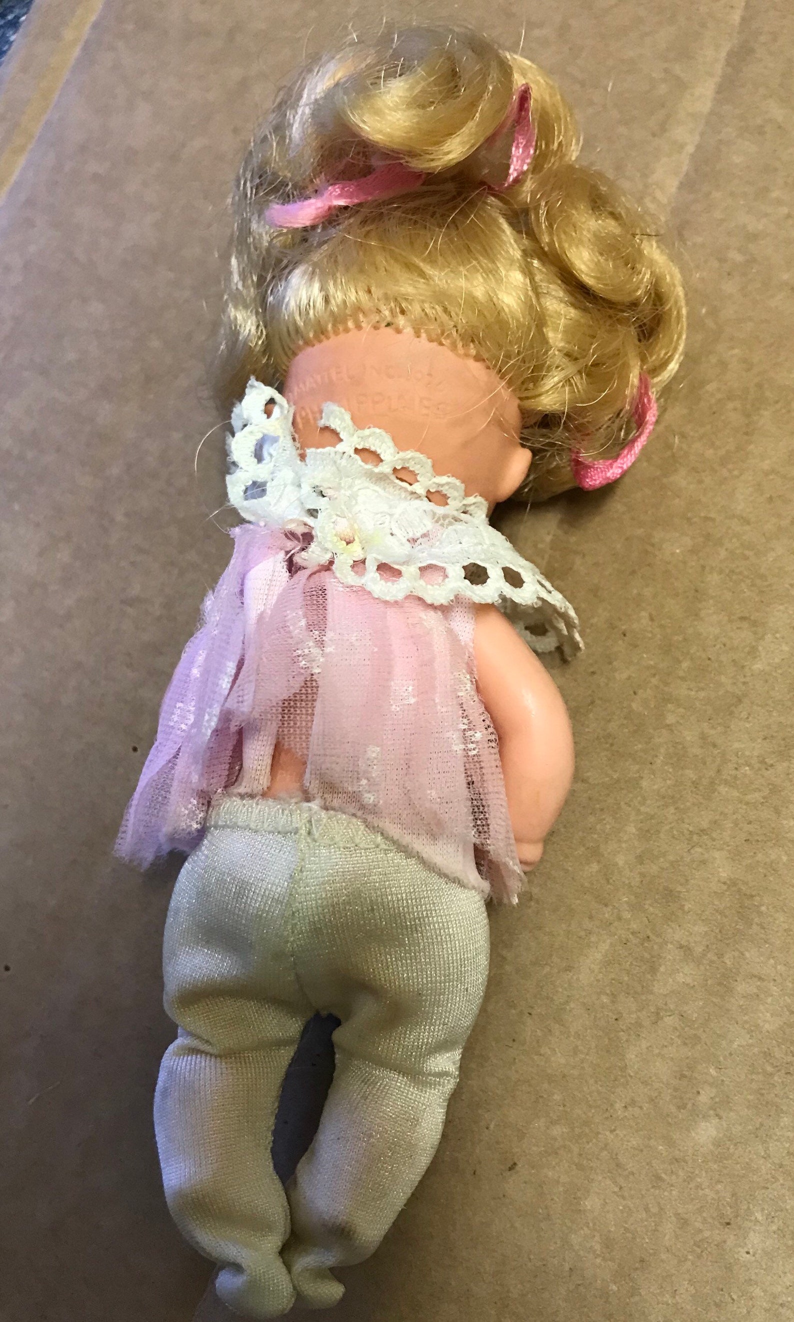 Mattel Happy Family Baby girl 1976 body 1974 head blonde hair Etsy