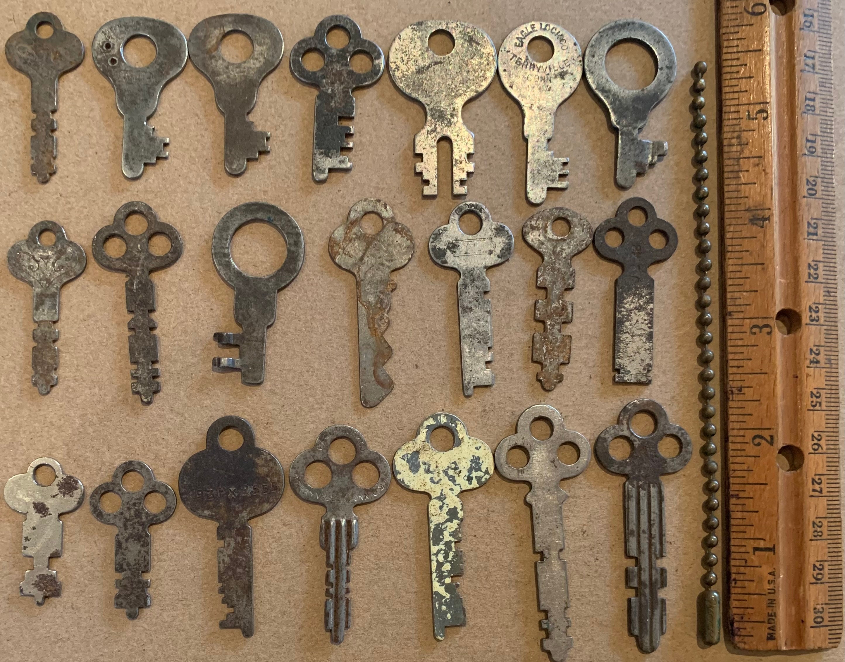 XL Großer alter Schlüssel 18 Jh. Eisen