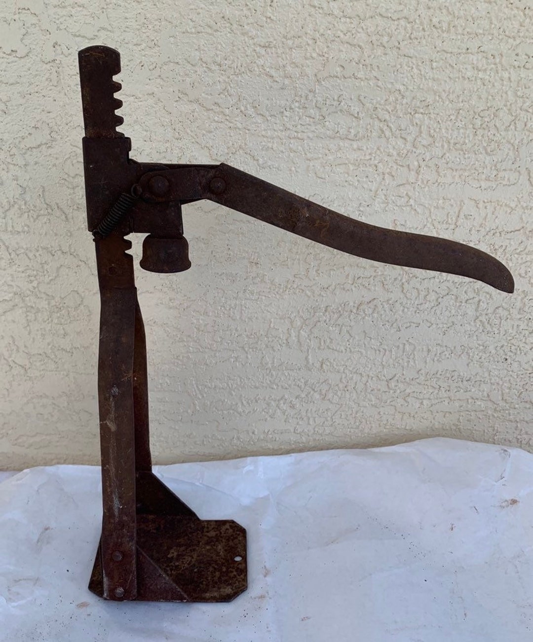 Vintage Sampson Bottle Capper Beer Soda Home Brewery Bottling Rusty