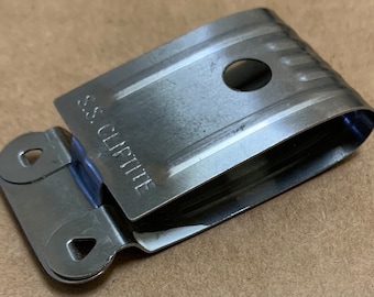 Cliptite vintage in acciaio inossidabile con clip fotografica per camera oscura, supporto per morsetto per pellicola, strumento fotografico statunitense, fotografia in via di sviluppo, gadget fotografico