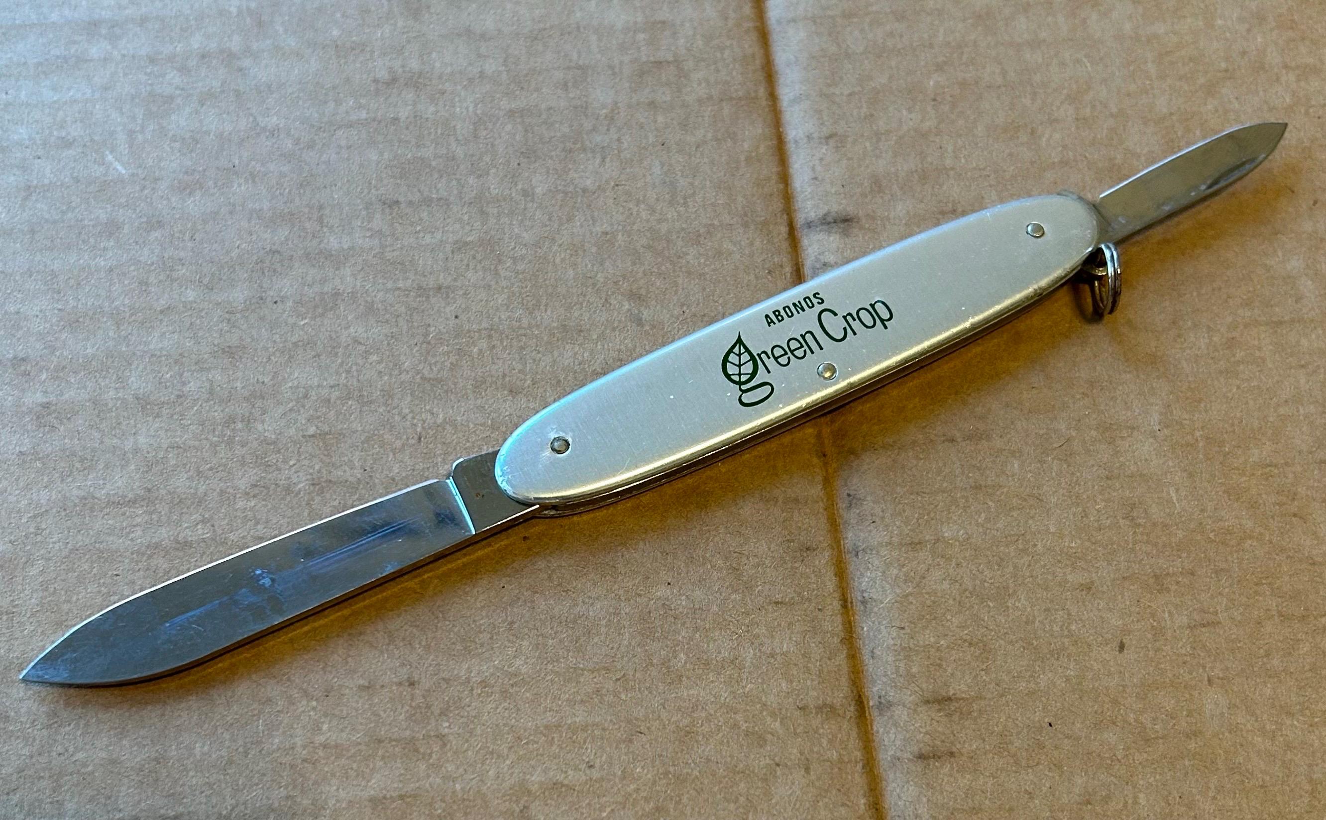 Victorinix Switzerland Knife 2 Blade Stainless Rostfrei Ads SA