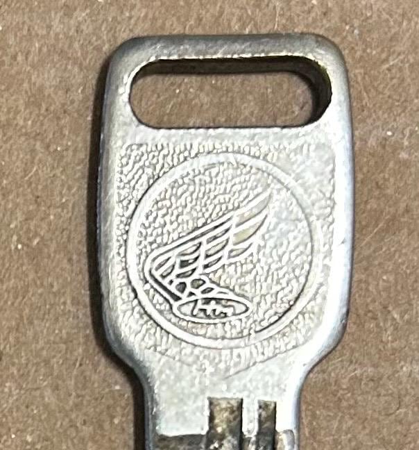 Vintage Honda Motorcycle Genuine Key T1978 TEC HM 1 3/4