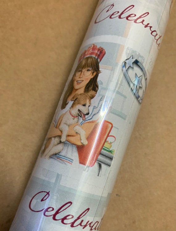American Girl Gift Wrap Wrapping Paper Vintage New Roll 2002 Etsy