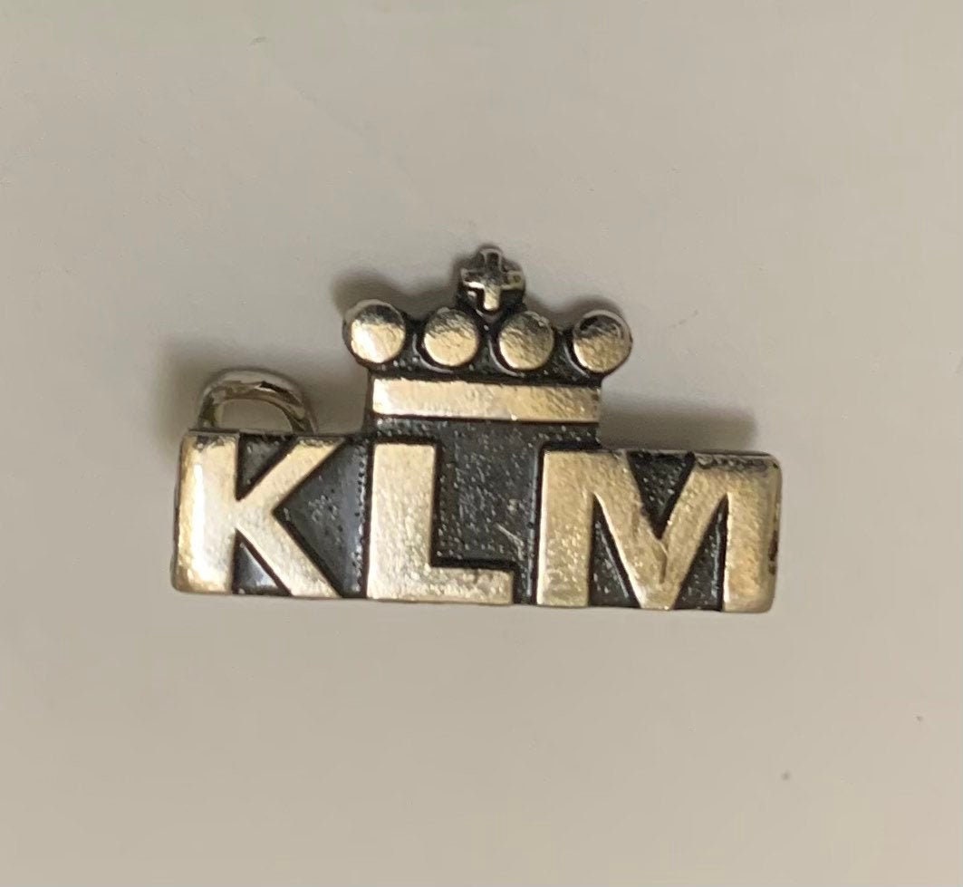 KLM Pin Royal Dutch airlines logotipo de lapel hat piloto | Etsy México
