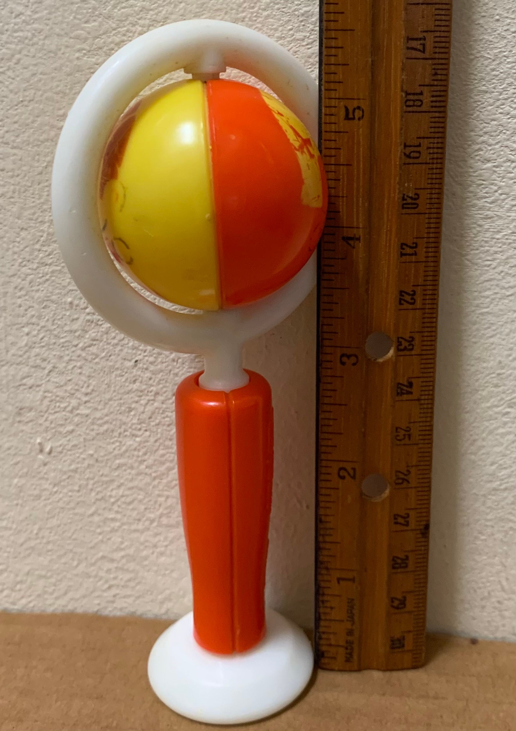 Vintage Rattle Spinning Ball Toy Kiddie Products 1960's - Etsy UK