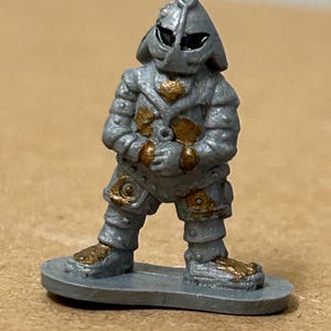 LP Space toy 1/72 d&#39;armure extraterrestre chevalier de l&#39;espace ninja Hong Kong Hong Kong figurine de jeu en plastique souple vintage des années 1960 de 2,5 cm de haut MINI