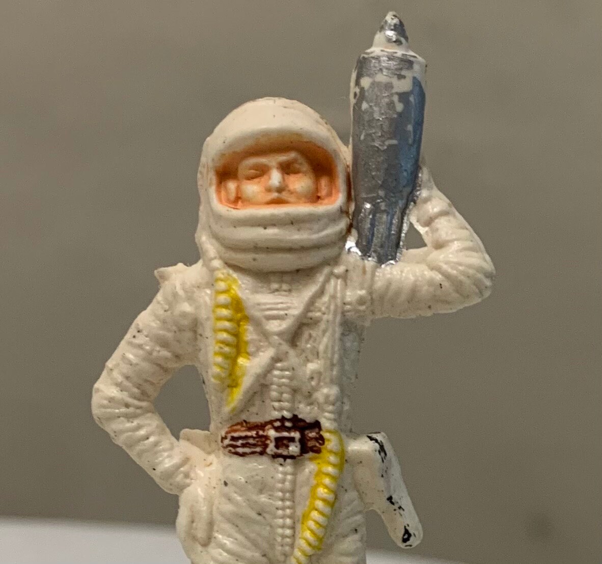 アメトイ スペースマン LP Space Spaceman Astronaut White 1/32 Mercury Suit Play Set