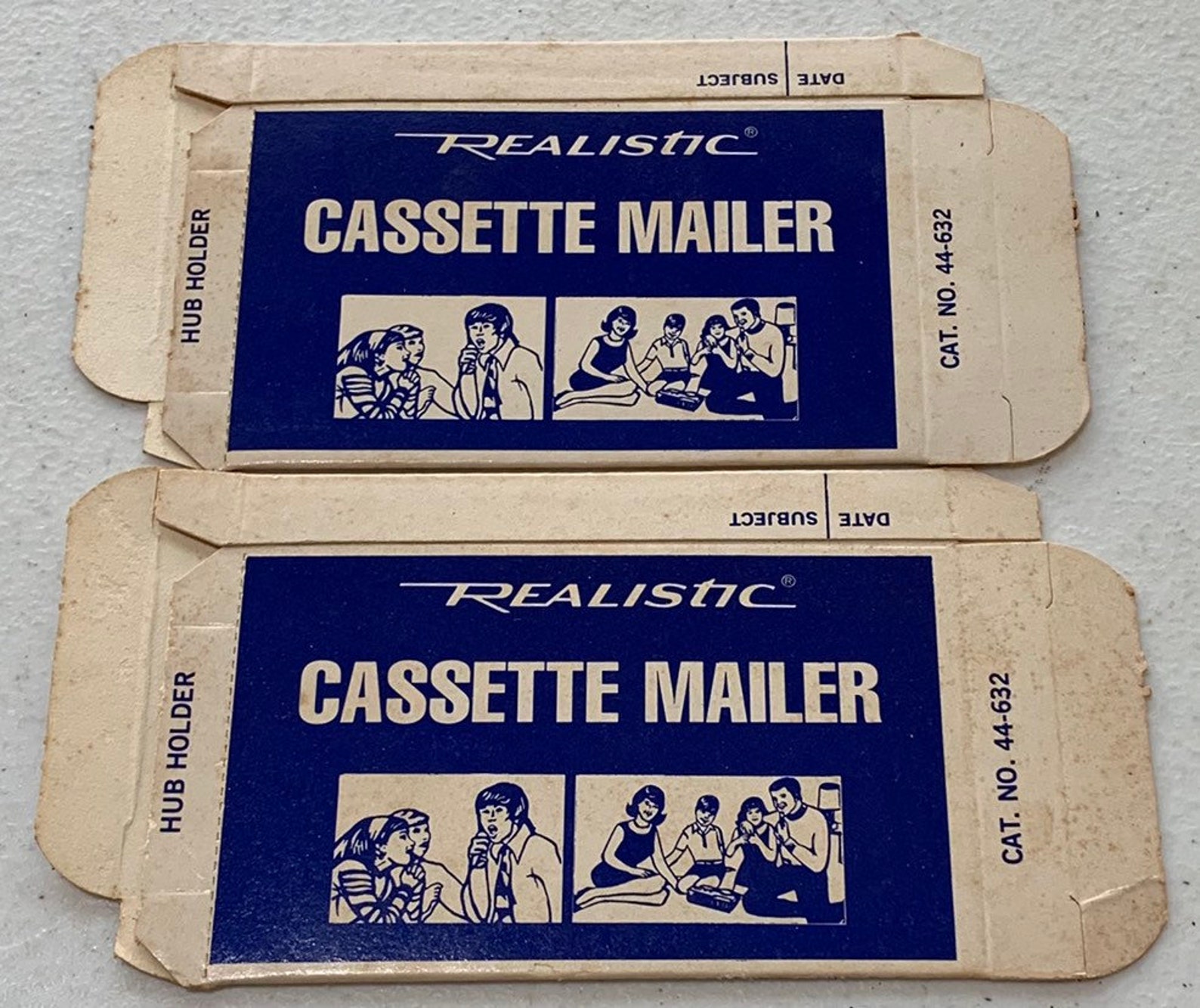 1970s Vintage Cassette Tape Mailer USA for Radio Shack Etsy