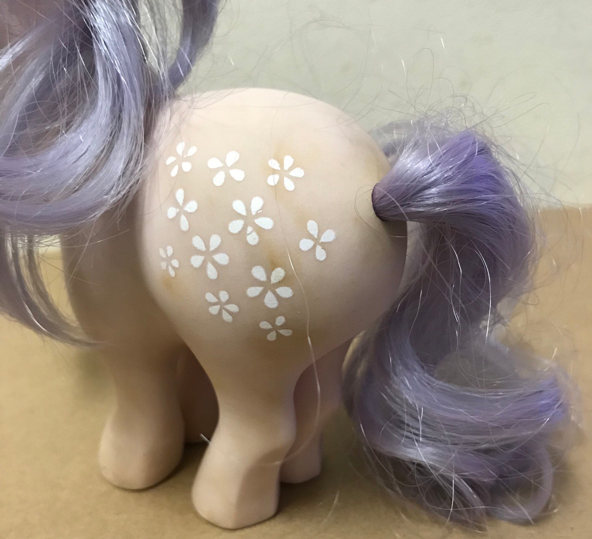 Mon Petit Poney HASBRO G1 LEMONDROP Rare - 1982 - Variant Yeux Violets - Occasion