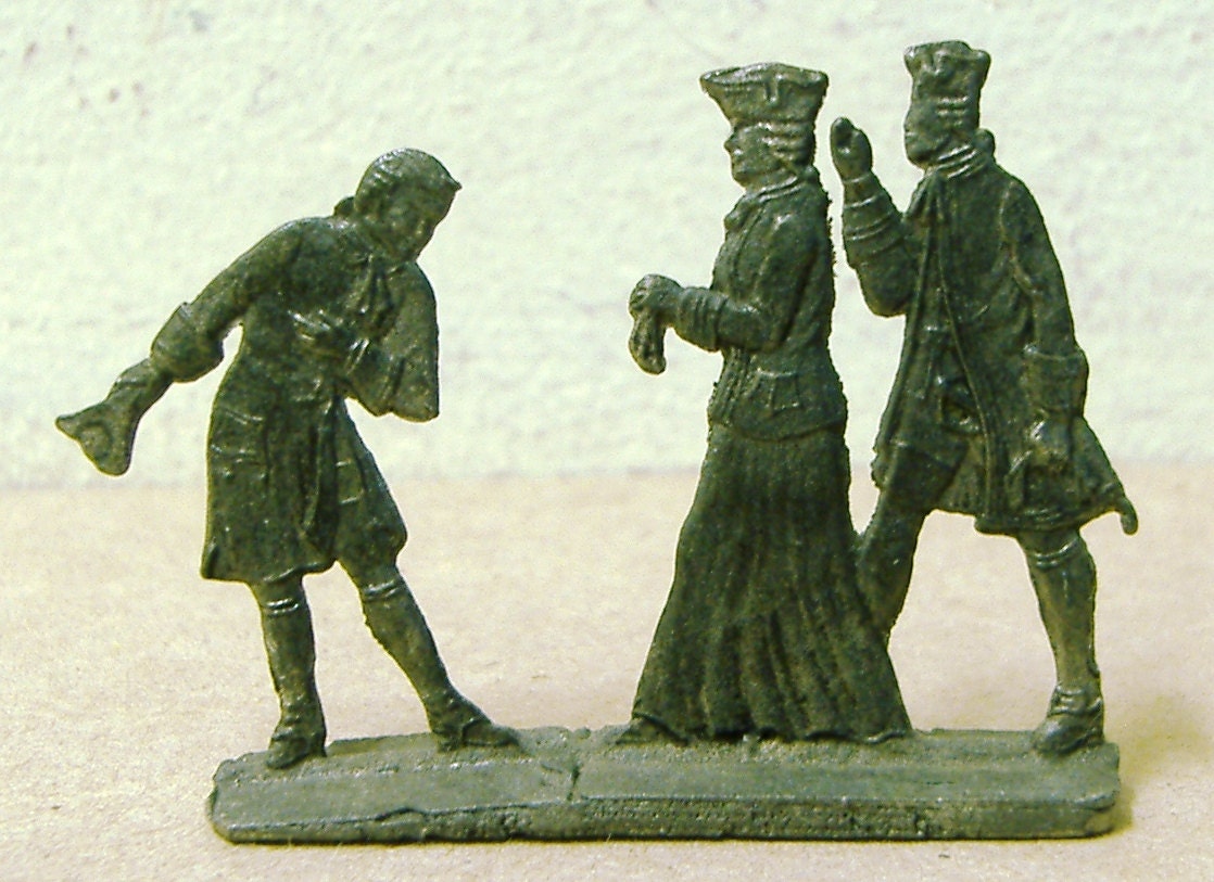 21 Soldats En étain Peints Autriche Premier Empire - Figurines Zinnfiguren échelle 1:60