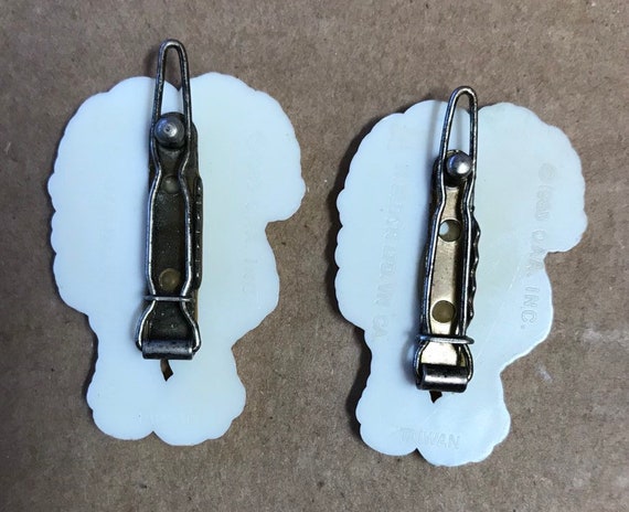 Cabbage Patch Hair Barrettes 1983 set OAA Eldon T… - image 2