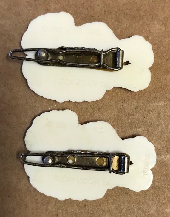 Cabbage Patch Hair Barrettes 1983 set OAA Eldon T… - image 4