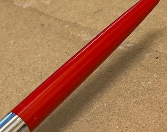 ヴィンテージ シェーファー ペン レッド シルバー クローム S ロゴ