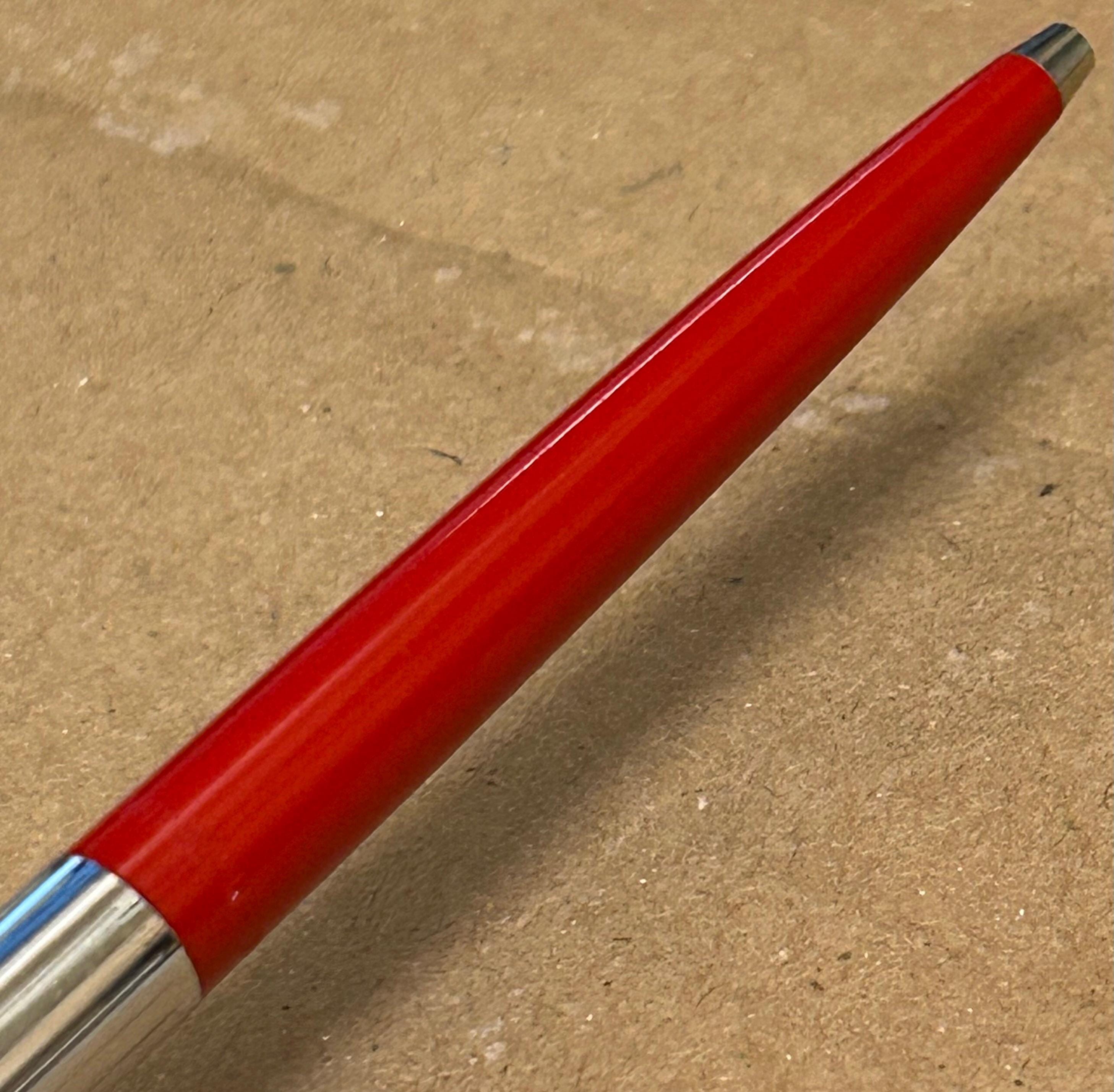 ヴィンテージ シェーファー ペン レッド シルバー クローム S ロゴ