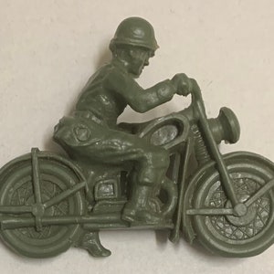 Vintage 1960's Tim Mee Motorcycle Korean War Dispatch Rider