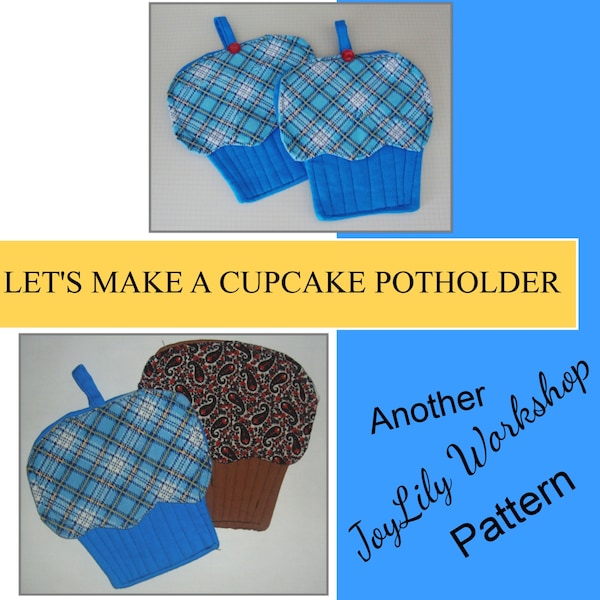 Cupcake Potholder Etsy