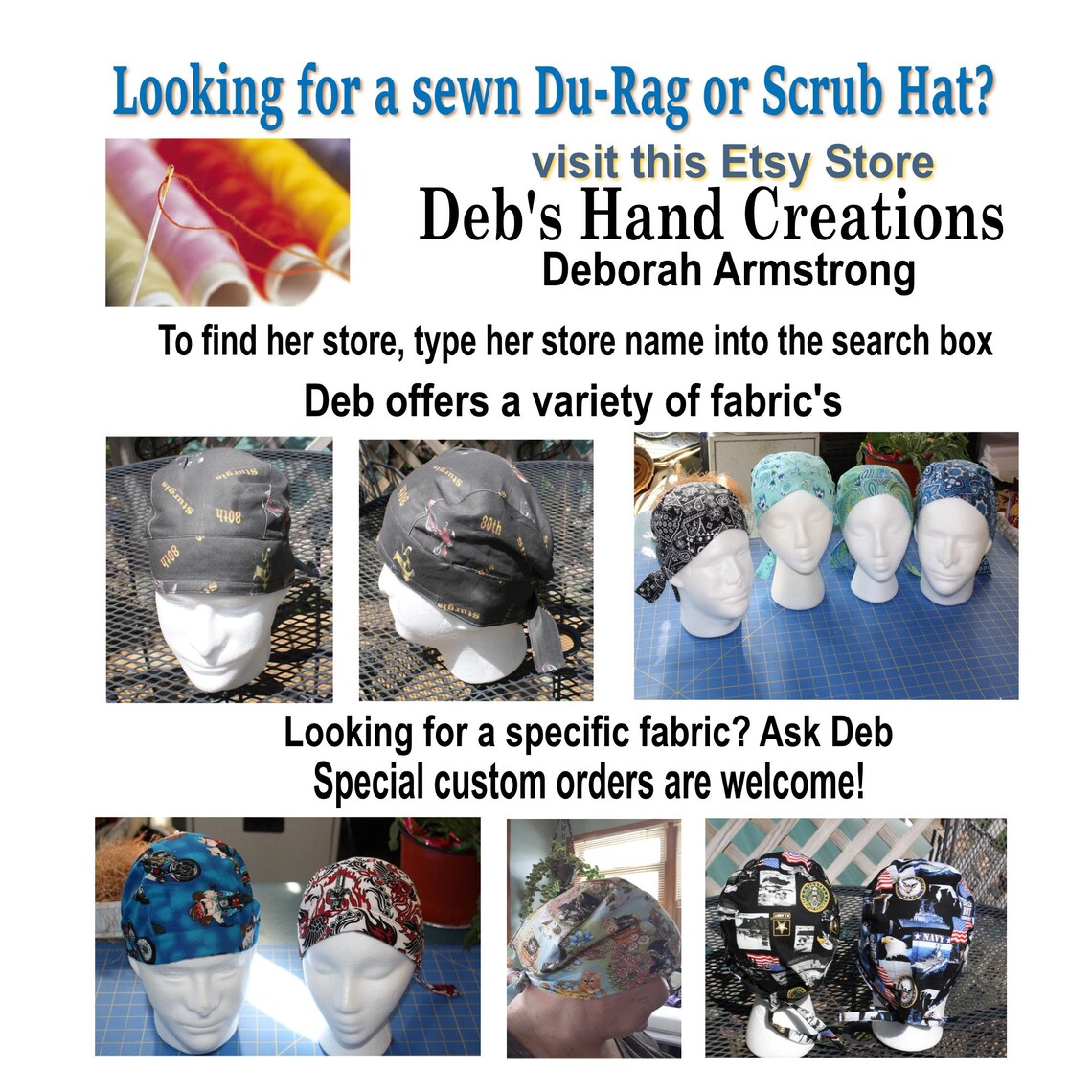 How to sew a Du-Rag PDF instructions with color photos and | Etsy