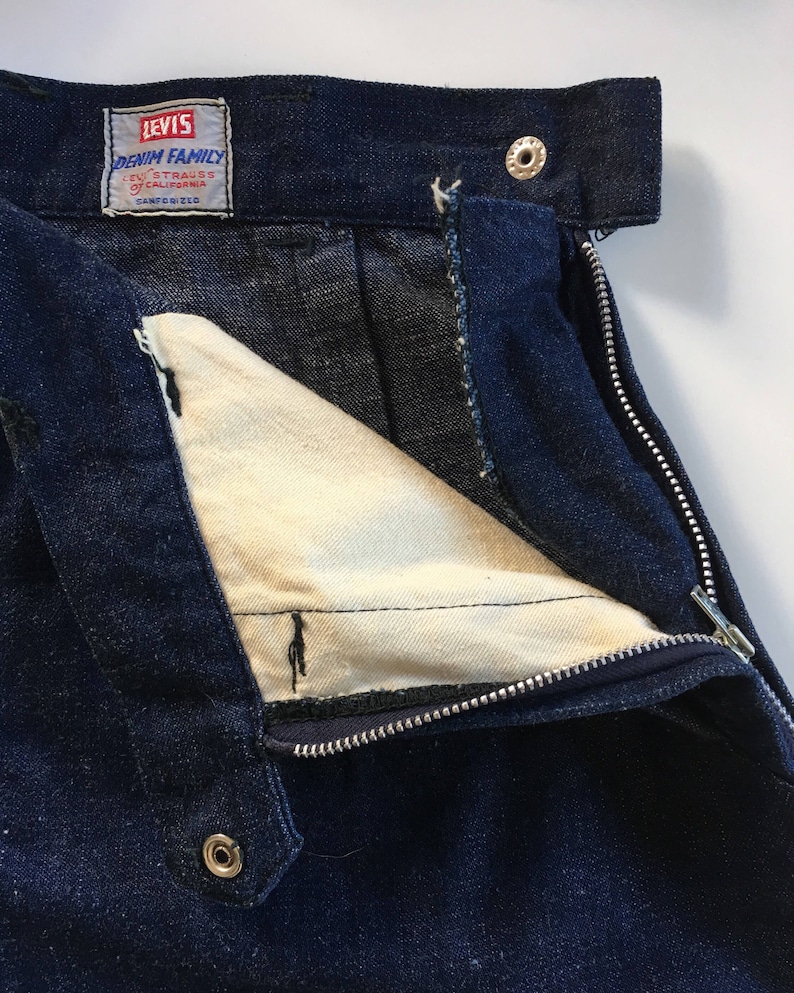 50s Levi Strauss of California Levis Denim Family | Etsy