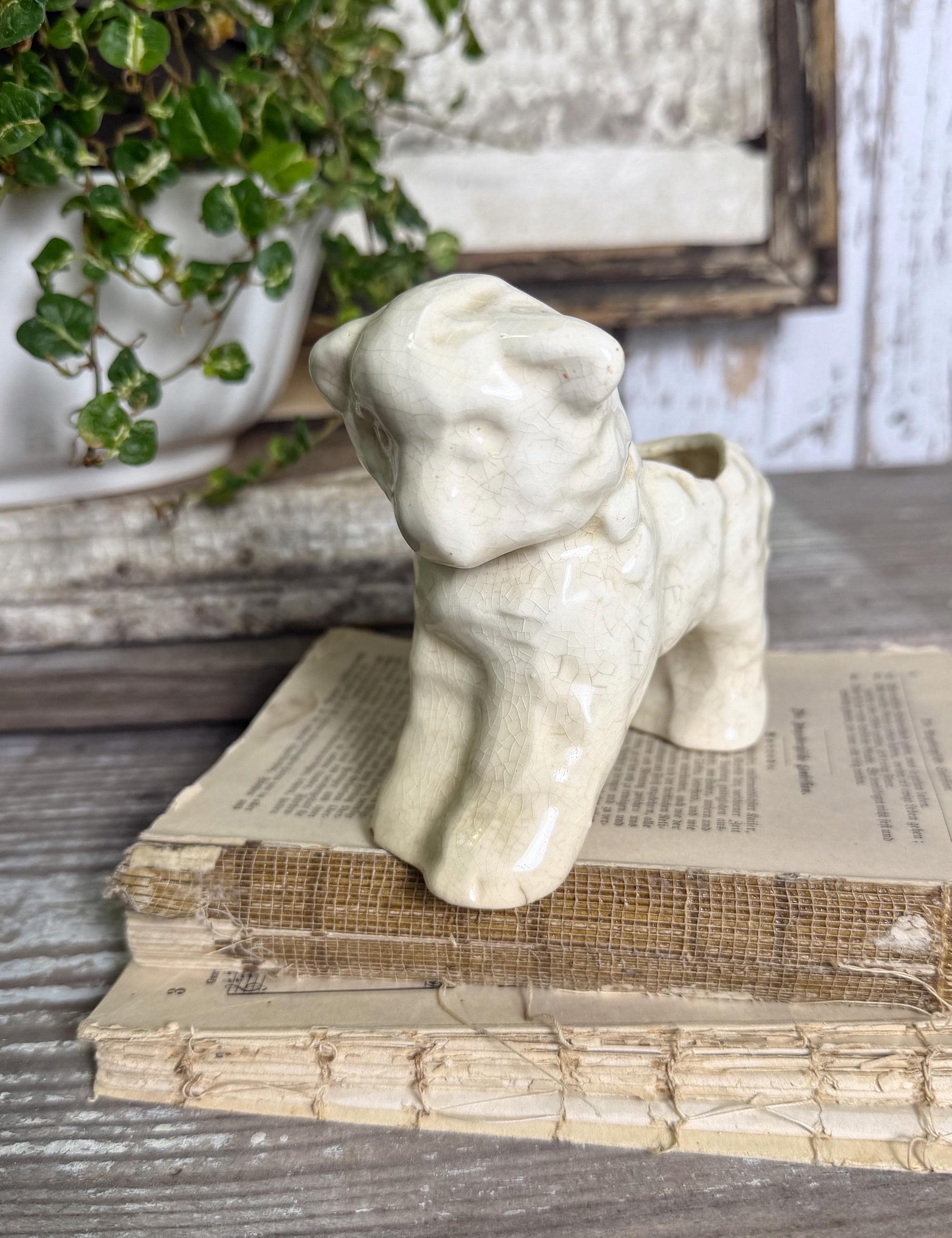 Ironstone Planter - Etsy