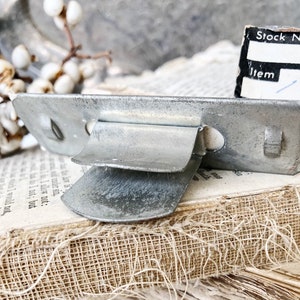 Vintage Metal Price Tag Holder Mercantile Shelf Clip Numbers BLACK and ...